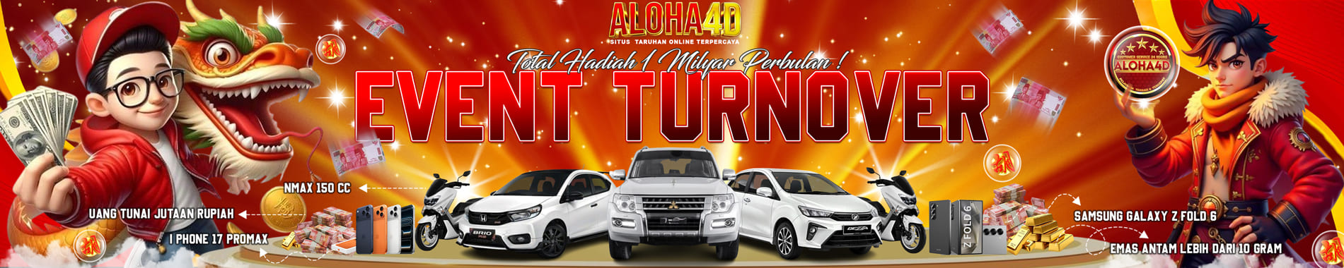 Event Turnover aloha